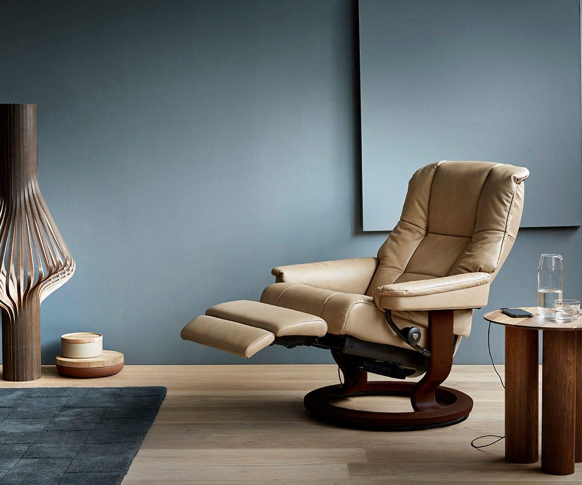 Fauteuil inclinable électrique pour jambes et dos Stressless® Mayfair