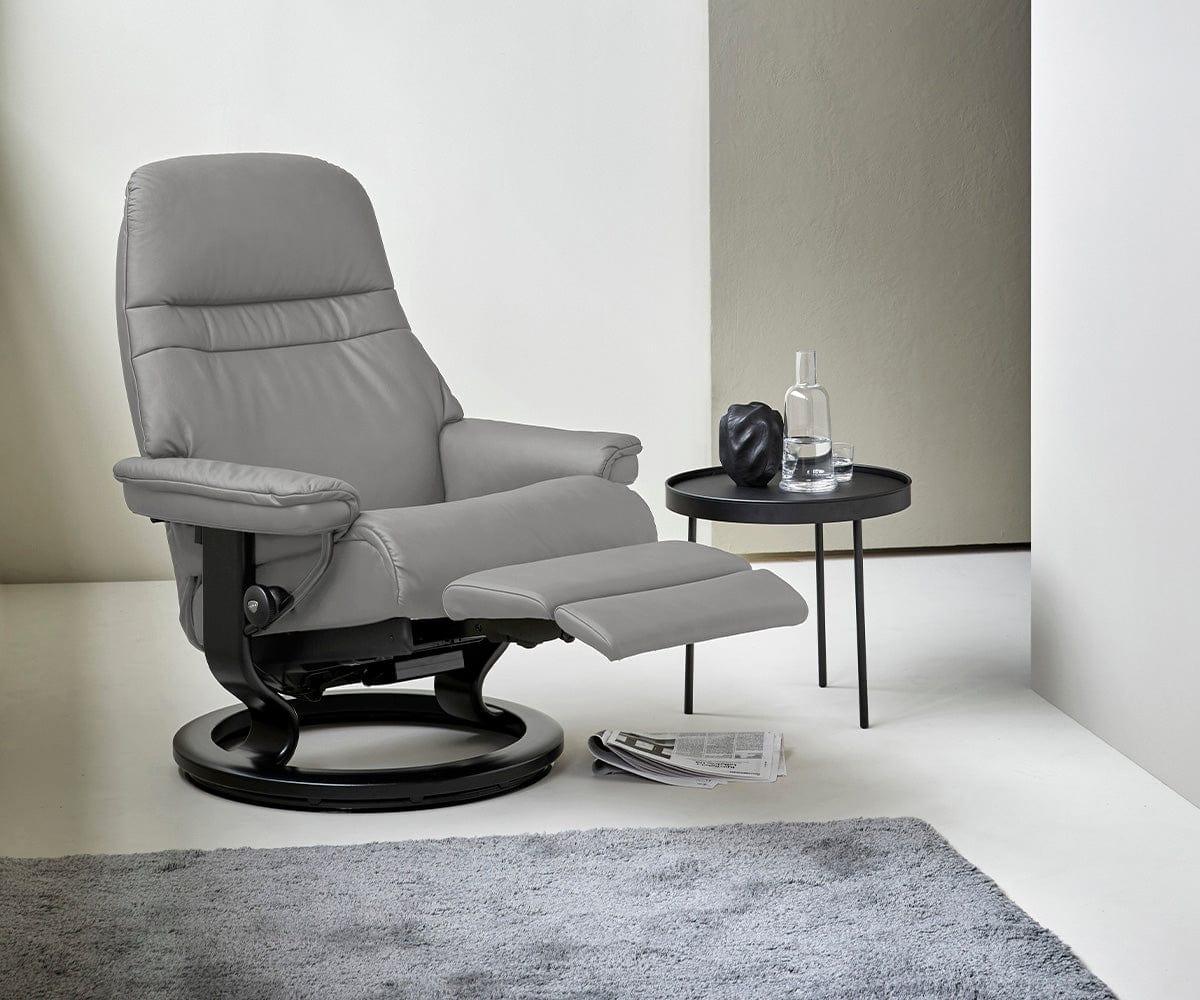 Fauteuil inclinable électrique pour jambes et dos Stressless® Sunrise