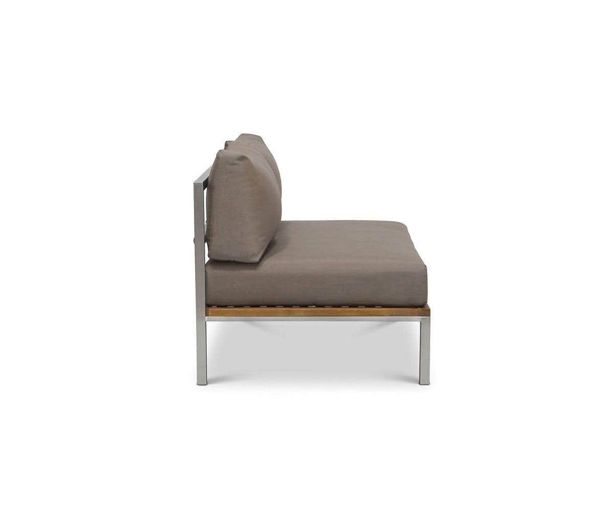 Canapé d'extérieur sans accoudoirs Farino