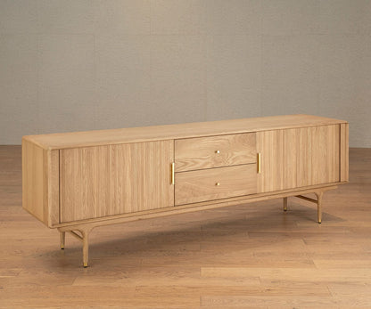 Meuble multimédia Hendrick 79 II - Chêne blanc