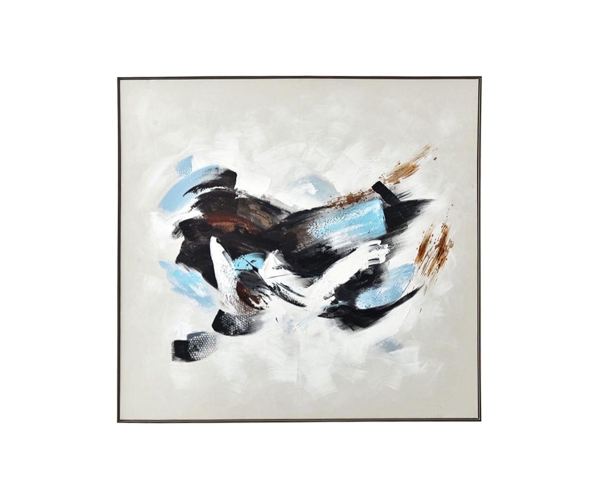 Peinture à l'huile abstraite Flurry