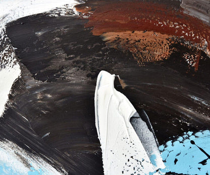 Peinture à l'huile abstraite Flurry