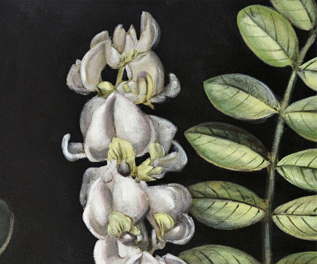 Peinture à l'huile Fleur II