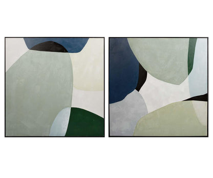 Peinture à l'huile du lac Lily Pad I