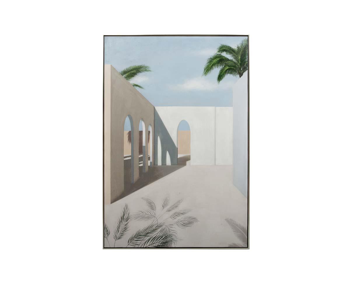 Évasion lointaine I Peinture à l'huile