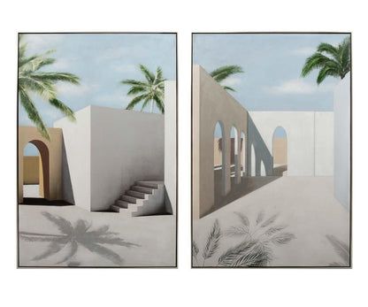 Peinture à l'huile Distant Escape II