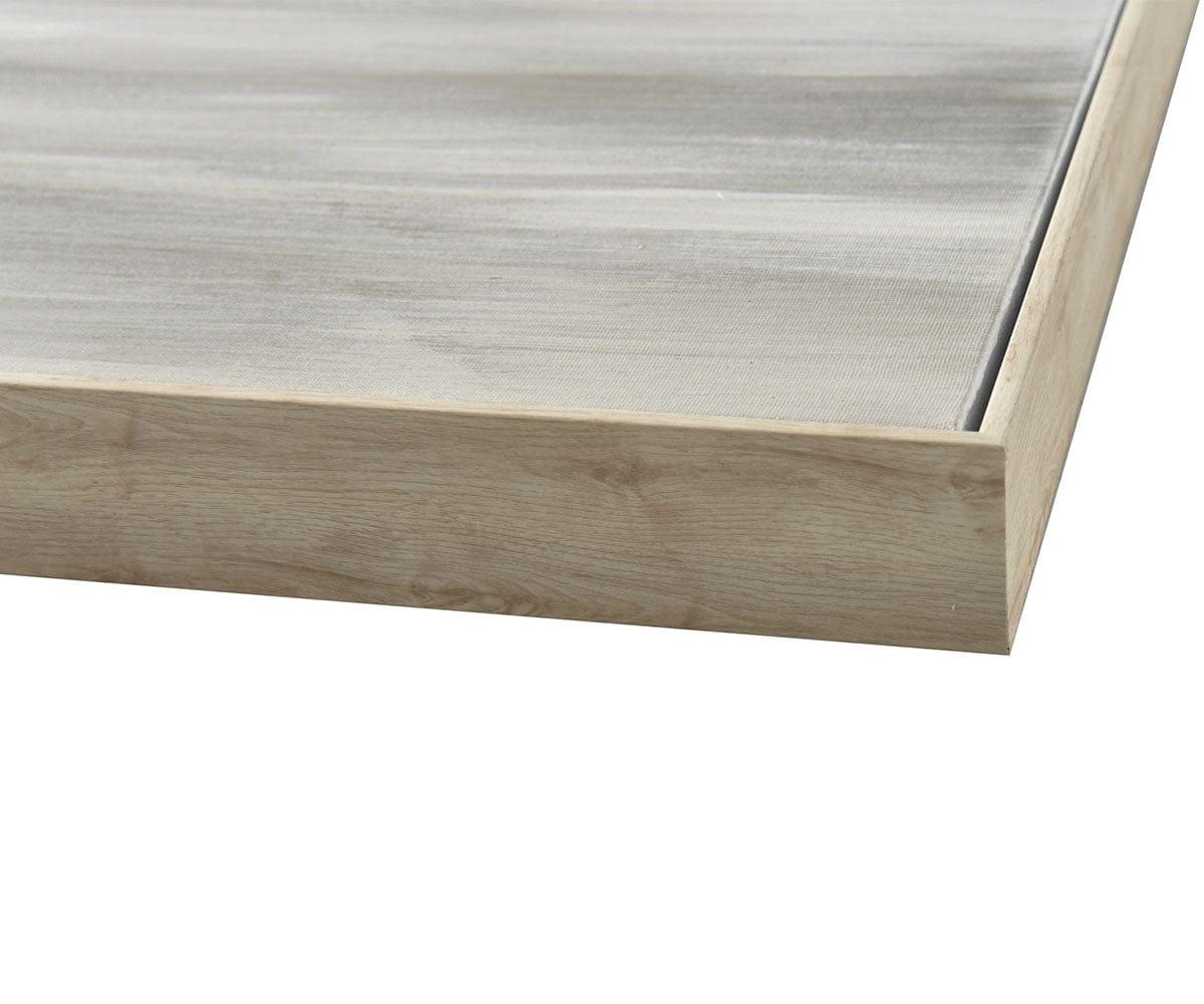 Peinture à l'huile du matin brumeux