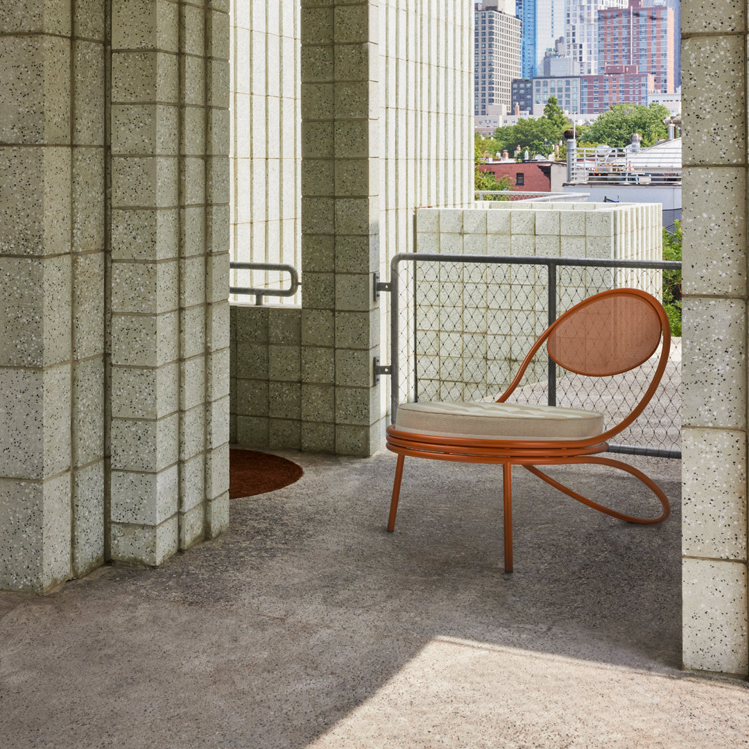 Chaise longue d'extérieur Copacabana - Assise rembourrée