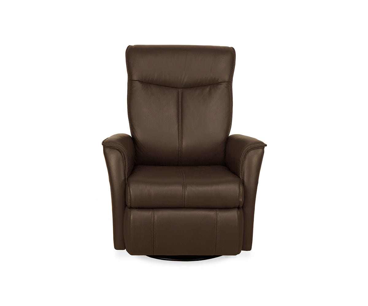 Fauteuil inclinable électrique en cuir Balder