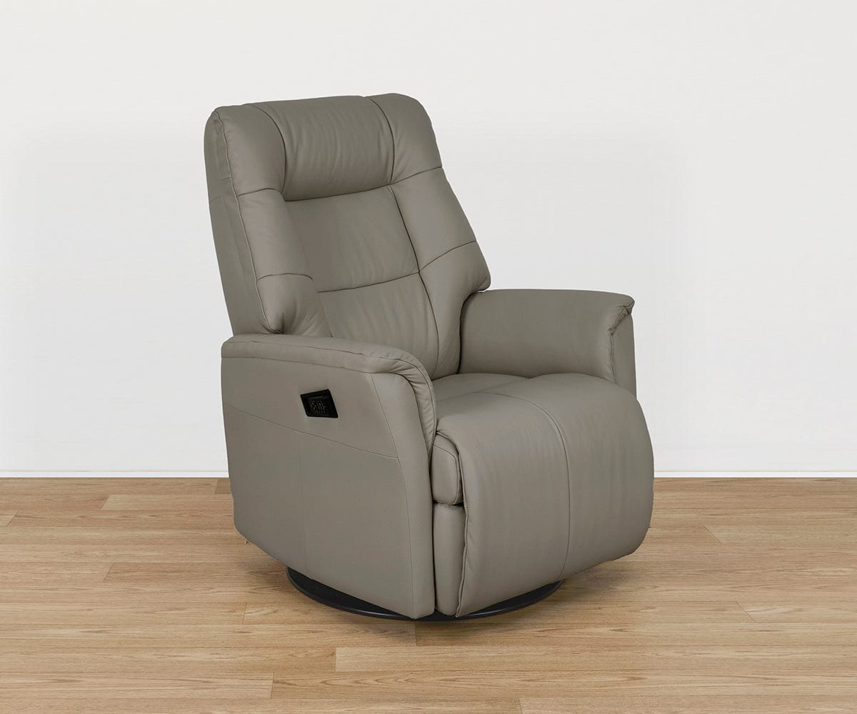 Fauteuil inclinable électrique en cuir Espen Zero Gravity