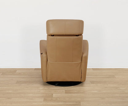 Fauteuil inclinable électrique en cuir Norrell