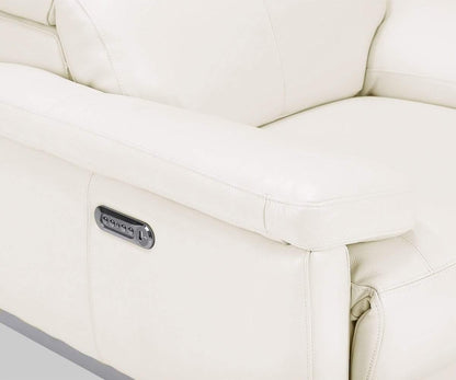 Fauteuil inclinable électrique en cuir Voss