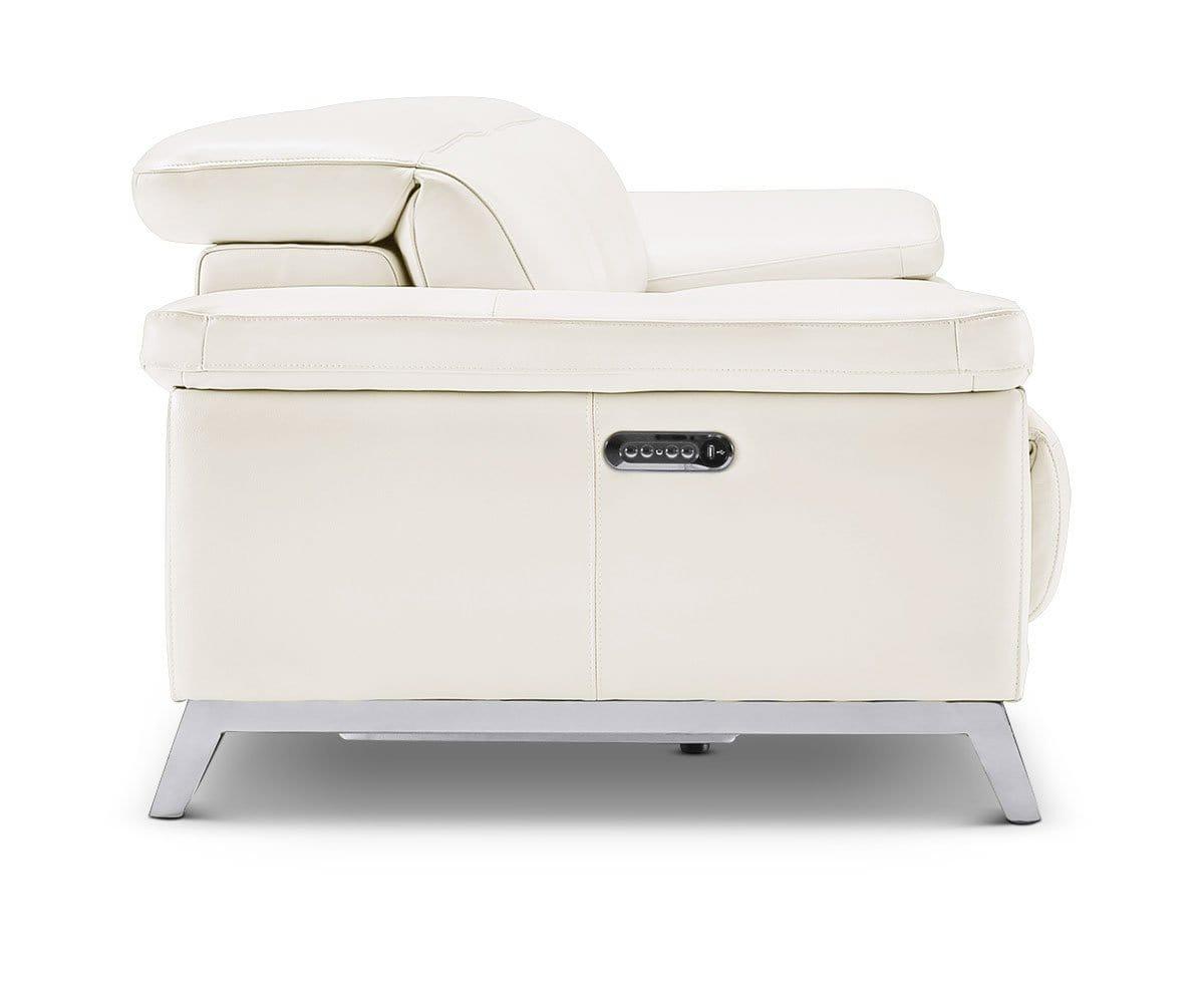 Canapé inclinable électrique en cuir Voss