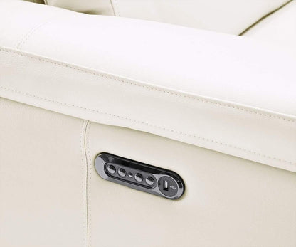 Canapé inclinable électrique en cuir Voss