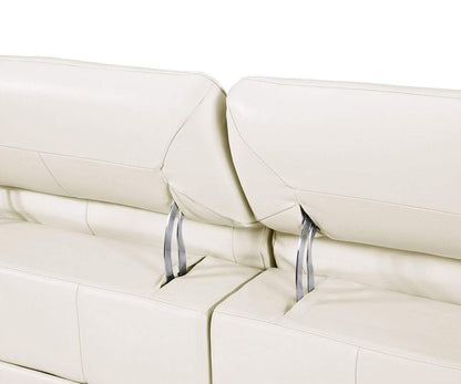 Canapé inclinable électrique en cuir Voss