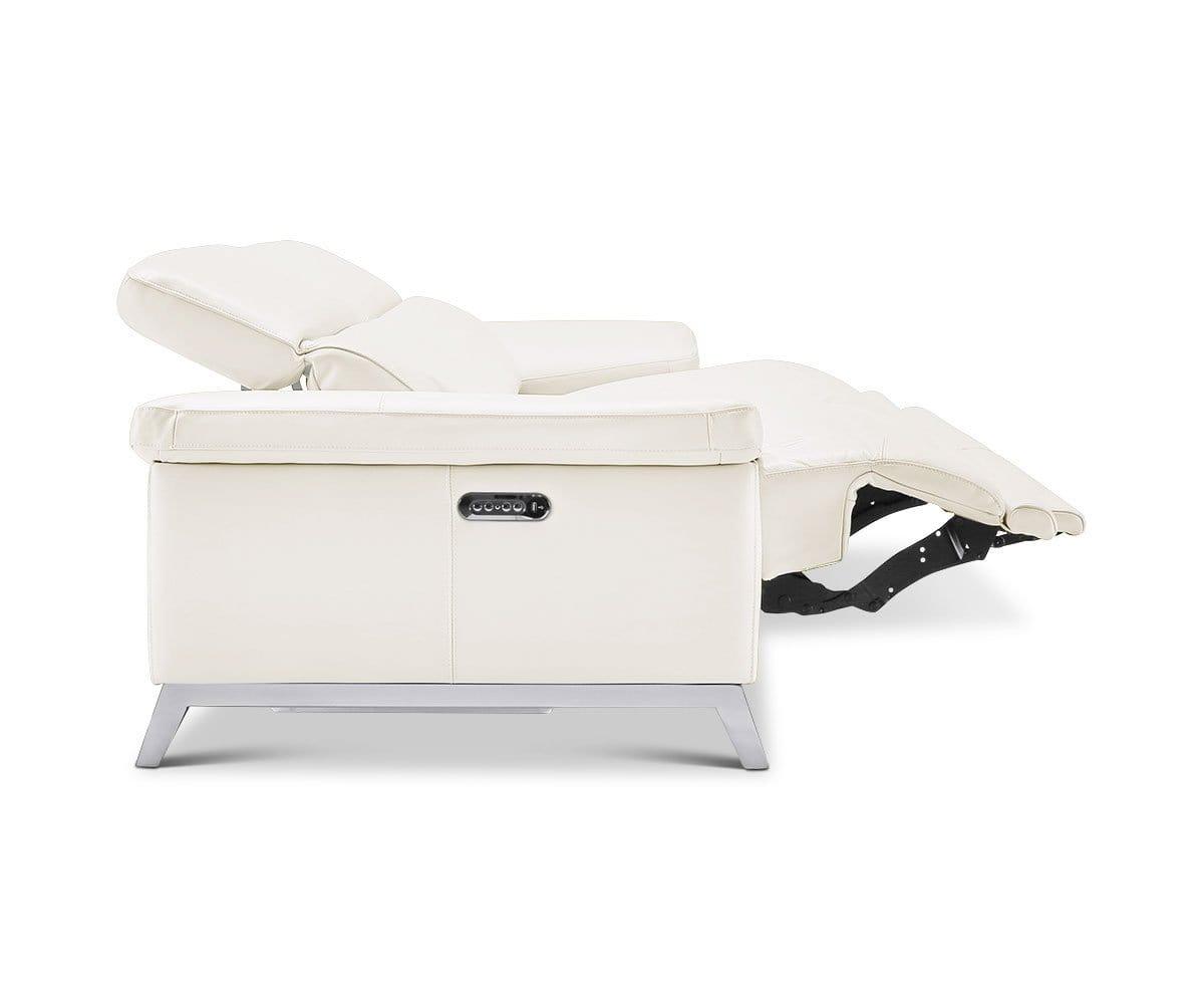 Canapé inclinable électrique en cuir Voss