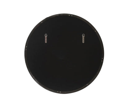 Miroir rond en acier