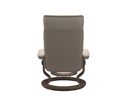 Fauteuil inclinable et ottoman Stressless® Admiral - Champignon