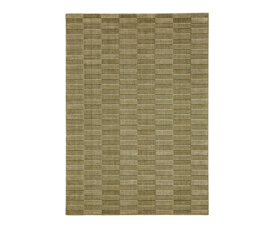 Tapis Karastan à Rayures Cassées - Mousse