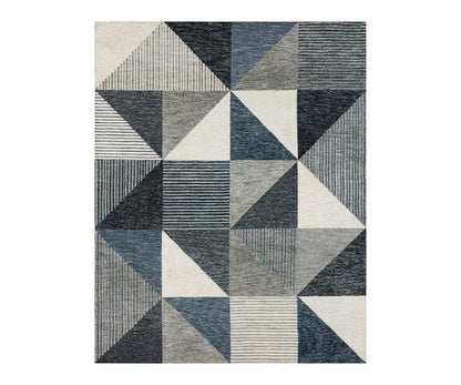 Tapis Oblique Karastan Bowen - Bleu