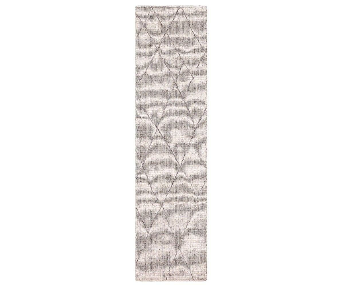 Tapis de couloir Karastan Tangier Tribal Diamond - Argent