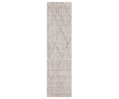 Tapis de couloir Karastan Tangier Tribal Diamond - Argent