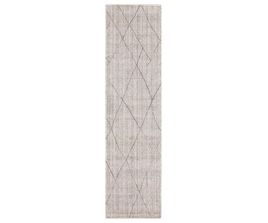 Tapis de couloir Karastan Tangier Tribal Diamond - Argent