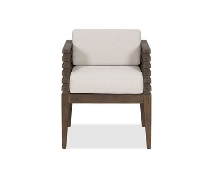 Chaise de salle à manger d'extérieur Farren