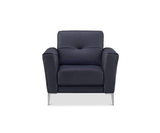 Chaise en cuir Liliana