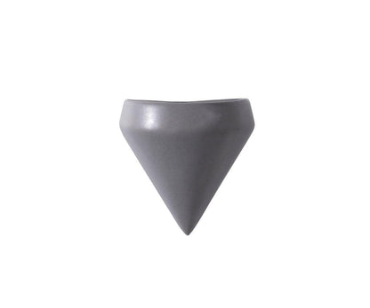 Vase mural en forme de cône de faune