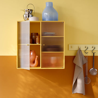 Vitrine Ripple II - Fixation murale