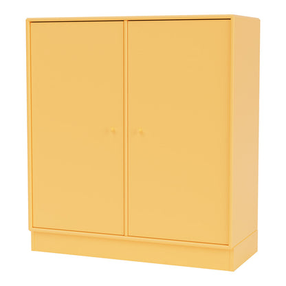 Armoire 1118 - 2 portes laquées, base sur socle