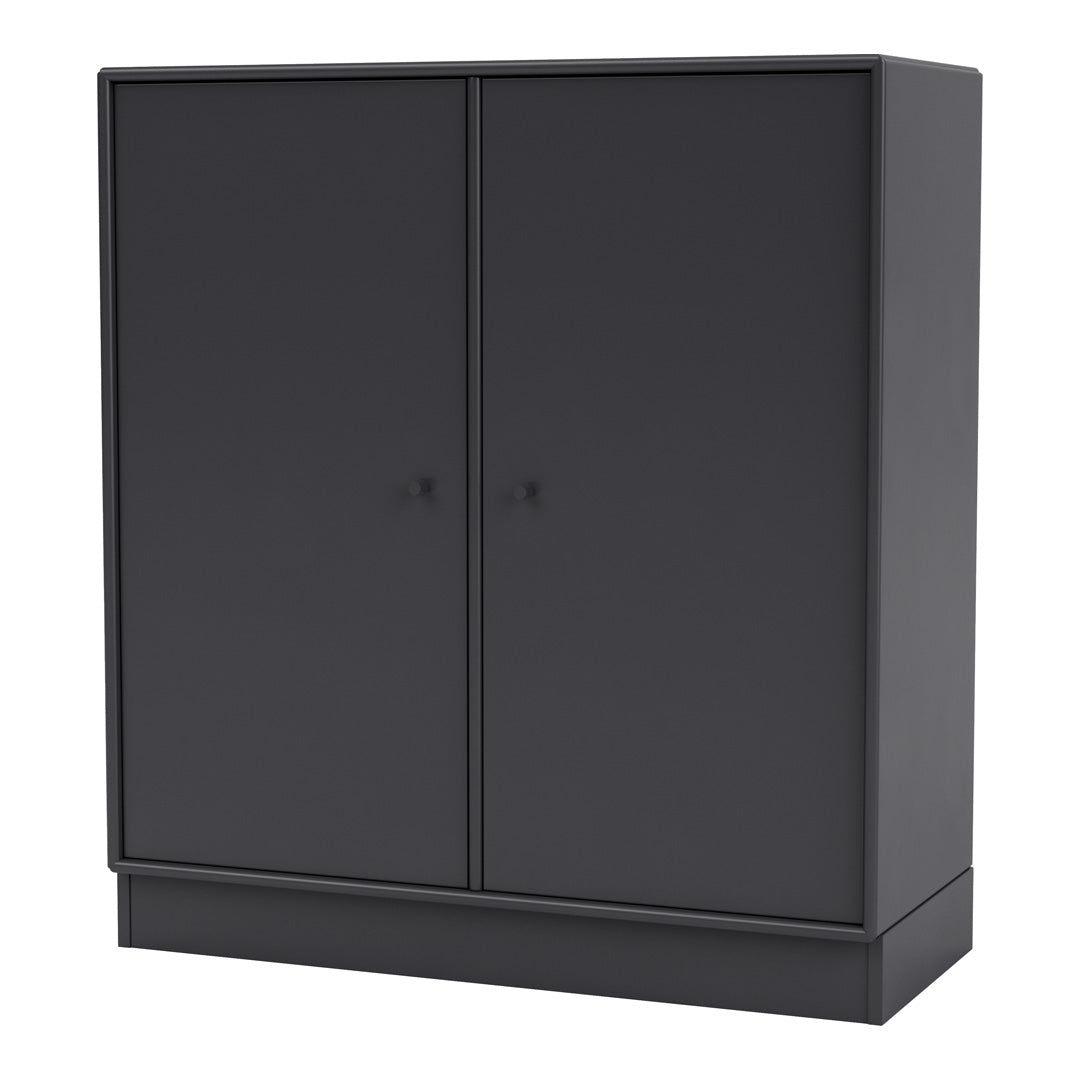Armoire 1118 - 2 portes laquées, base sur socle