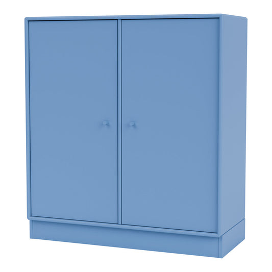 Armoire 1118 - 2 portes laquées, base sur socle
