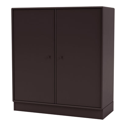 Armoire 1118 - 2 portes laquées, base sur socle