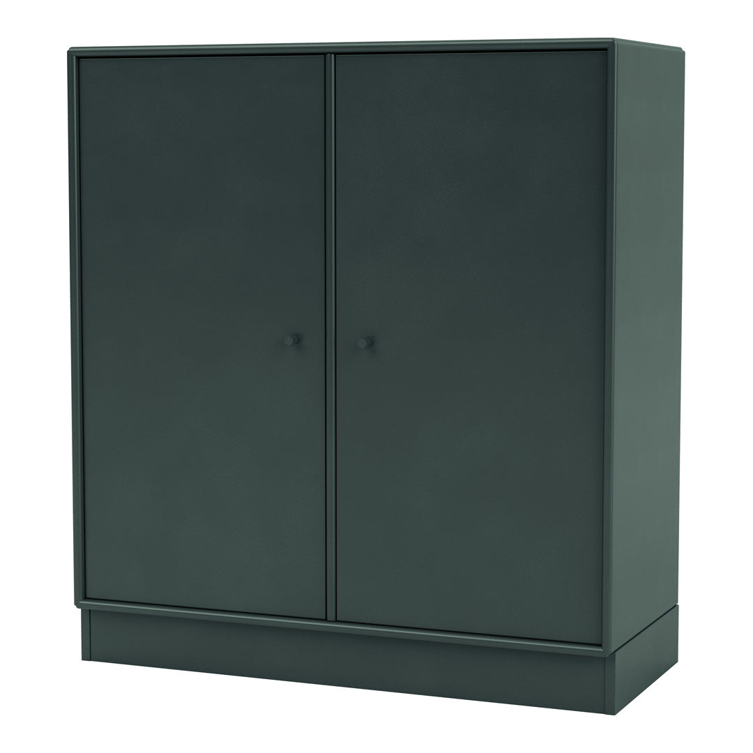 Armoire 1118 - 2 portes laquées, base sur socle