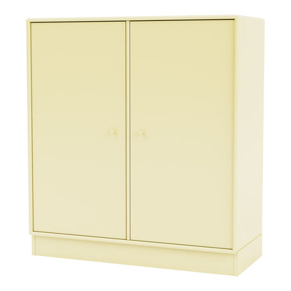 Armoire 1118 - 2 portes laquées, base sur socle