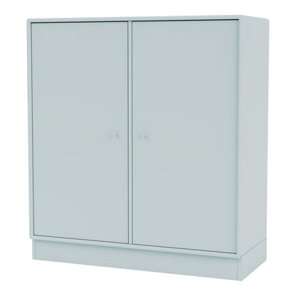 Armoire 1118 - 2 portes laquées, base sur socle