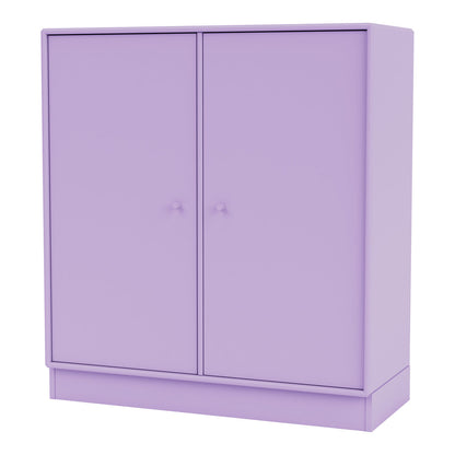 Armoire 1118 - 2 portes laquées, base sur socle