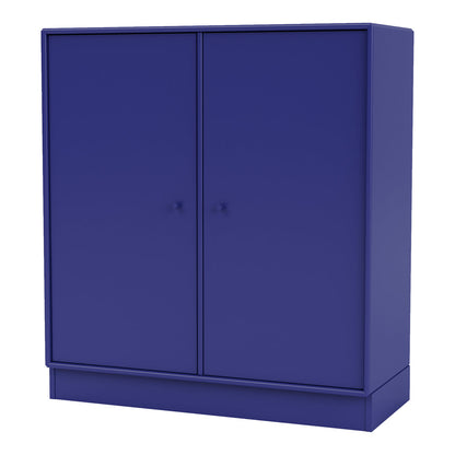 Armoire 1118 - 2 portes laquées, base sur socle