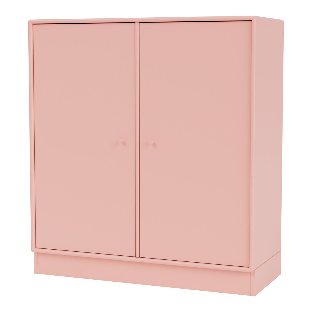 Armoire 1118 - 2 portes laquées, base sur socle