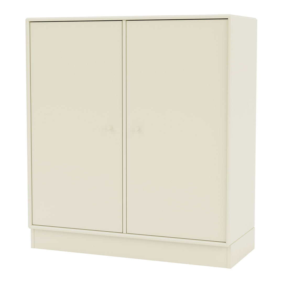 Armoire 1118 - 2 portes laquées, base sur socle