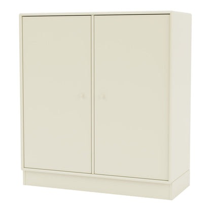 Armoire 1118 - 2 portes laquées, base sur socle