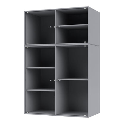 Vitrine Ripple III - Fixation murale