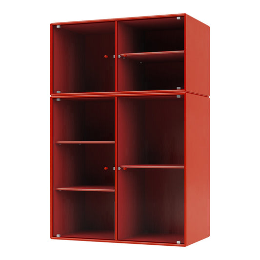 Vitrine Ripple III - Fixation murale