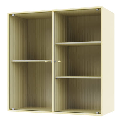 Vitrine Ripple II - Fixation murale
