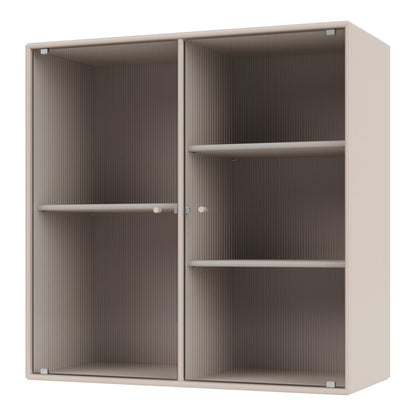 Vitrine Ripple II - Fixation murale