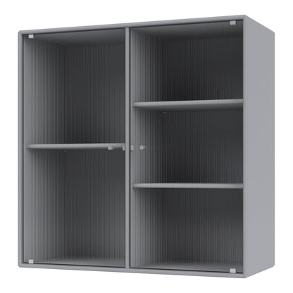 Vitrine Ripple II - Fixation murale