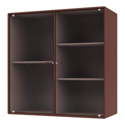 Vitrine Ripple II - Fixation murale