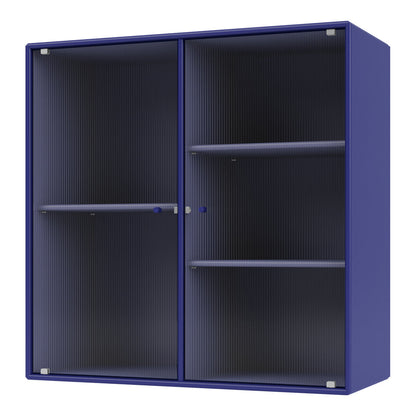 Vitrine Ripple II - Fixation murale